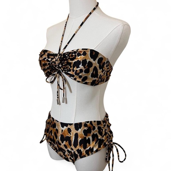 Paco Rabanne Leopard Print Bikini - Picture 2 of 4